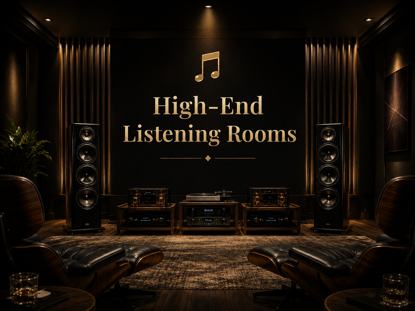High-End Listening Rooms
